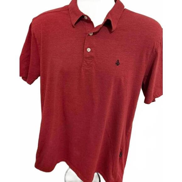 VOLCOM MENS‎ SIZE LARGE POLO SHIRT - Picture 1 of 1